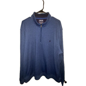 Golf Izod Advantage Performance‎ Stretch- Men's Size (XXL) Quarter Zip Sweater.